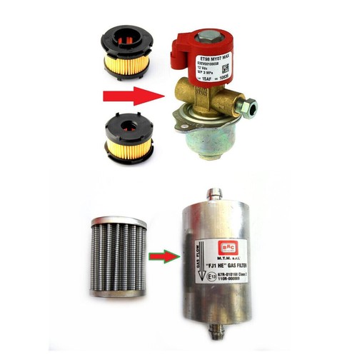Filter satz für brc - satz,